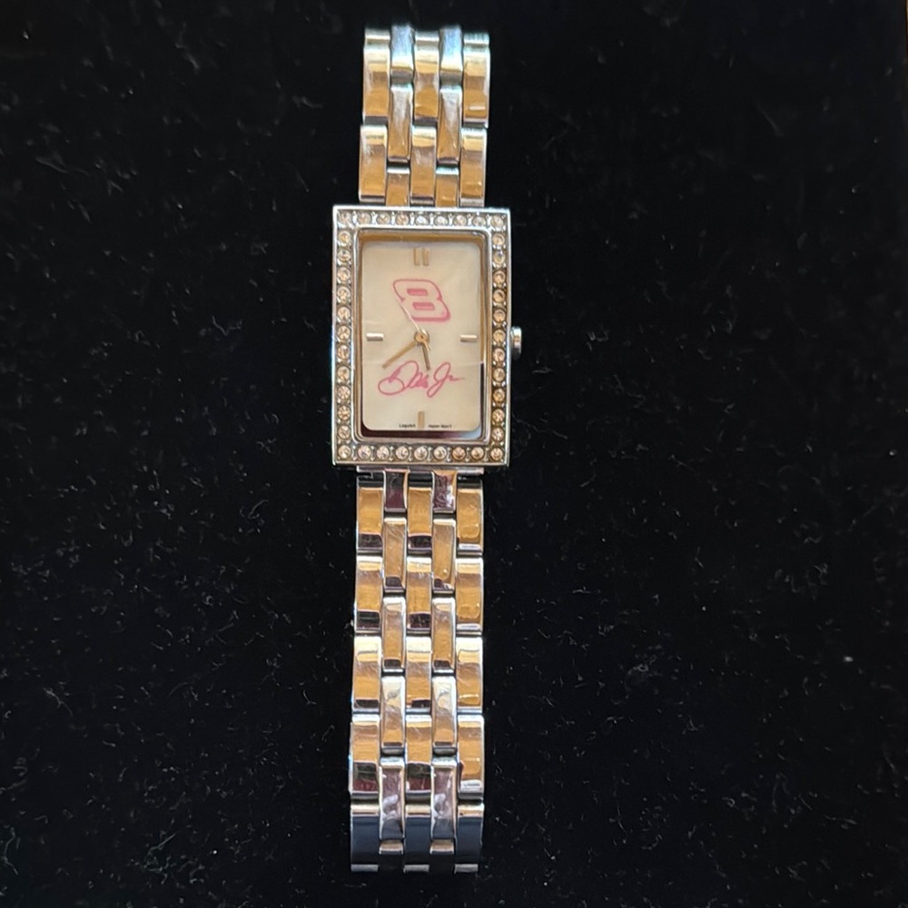 Chic Two-Tone Rectangular Watch